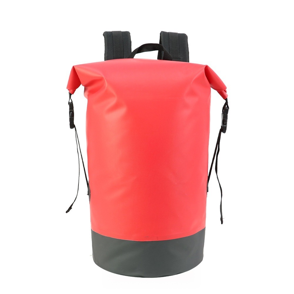 Directly from the manufacturer, large-capacity outdoor waterproof bag, PVC waterproof bucket bag, double-shoulder drifting bag, swimming float bag, wear-resistant