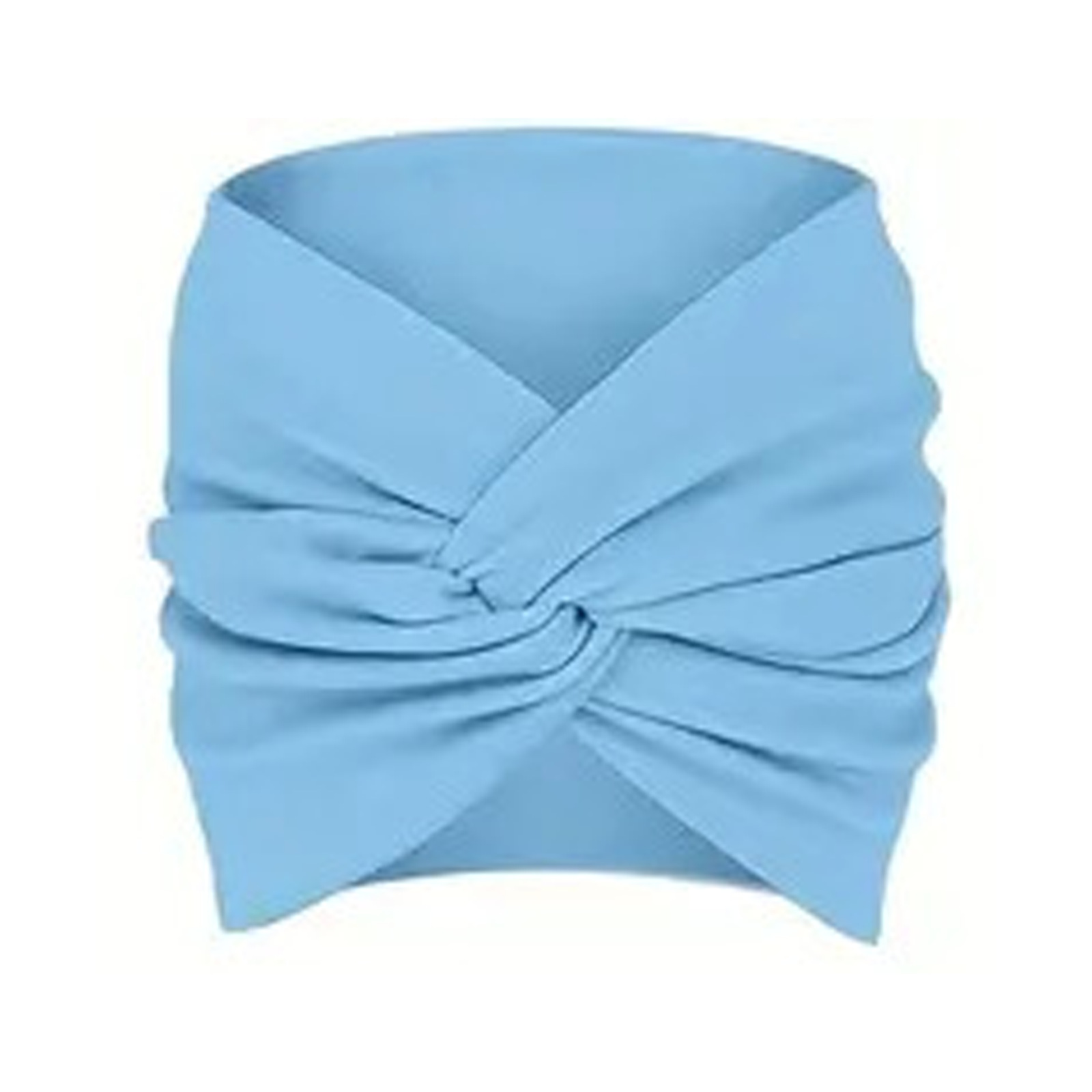 Bohemia Europa y América correa de cabello deportiva damas ancho yoga elástico correa de cabello correa de cabello deportiva toques de cabello