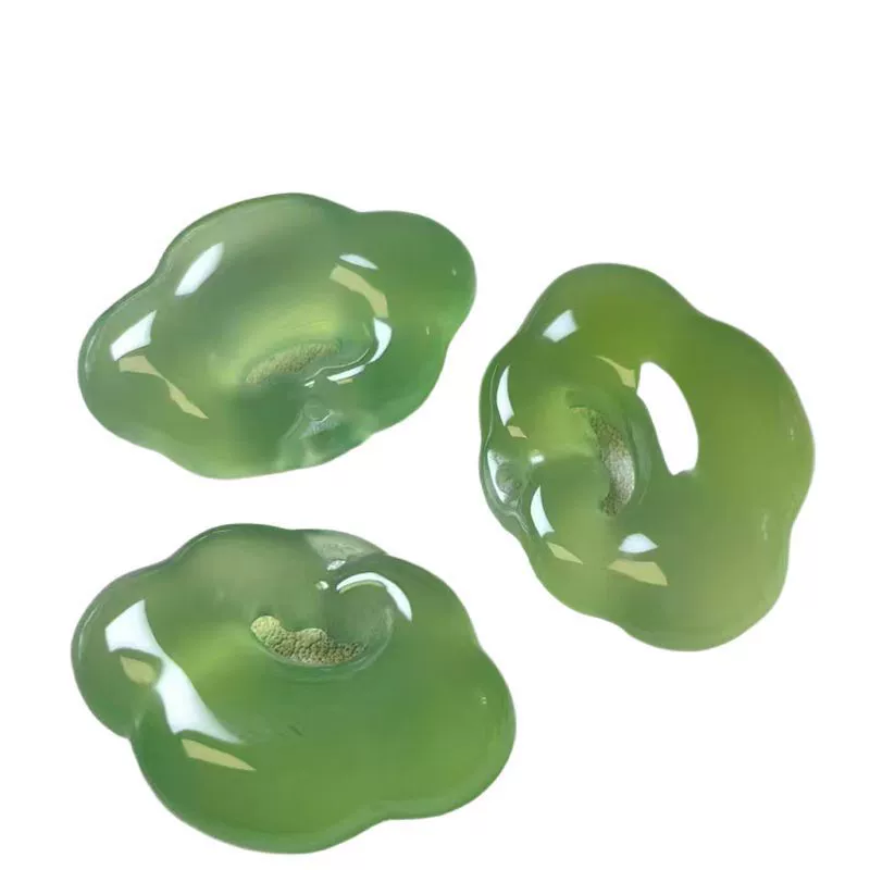 Двусторонний трехмерный кулон из агата с замком в виде облака, аквамаринового цвета, «Мадагаскар», аксессуар-брелок