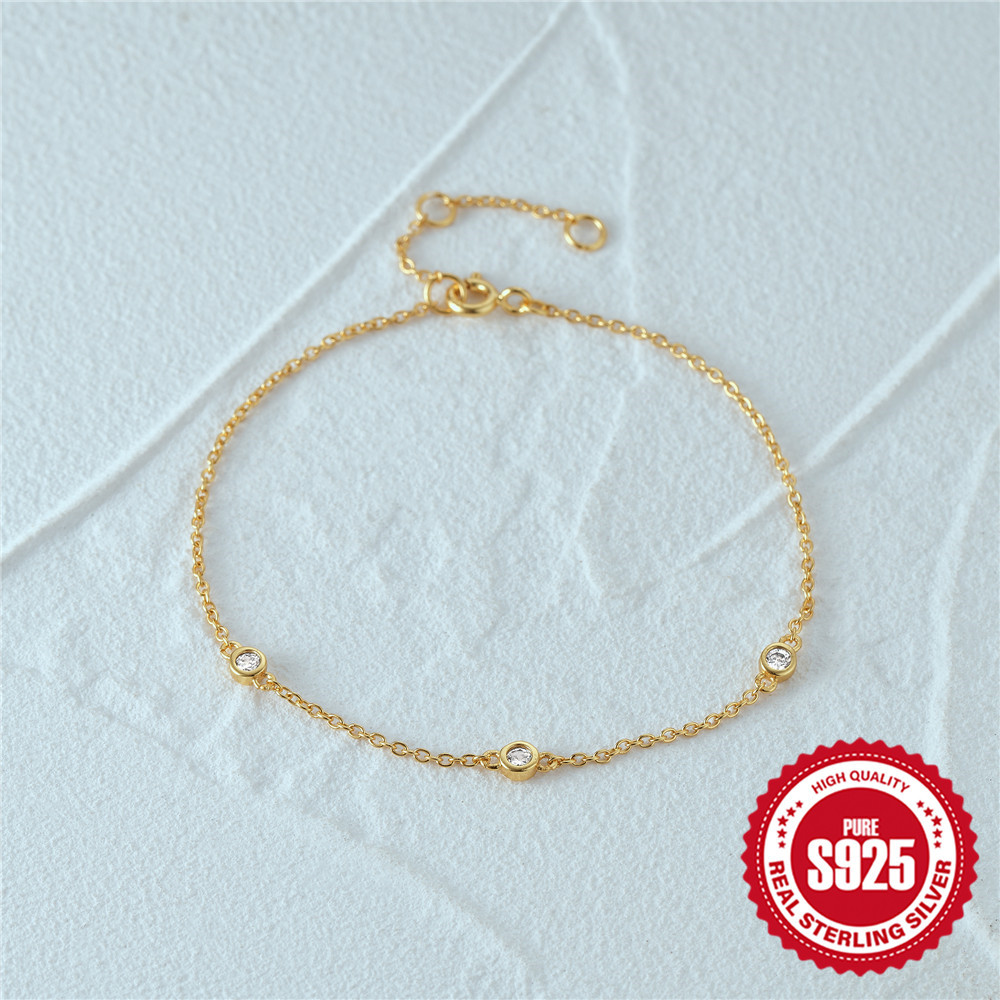 Simple Personality Zircon Women's Bracelet