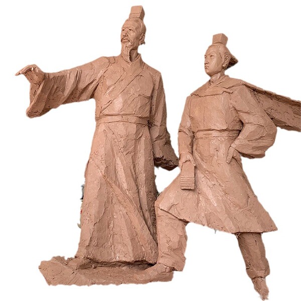 FRP Sculpture Factory Cast Copper Character Campus Celebrity…