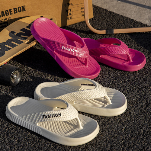 Women's and Men's 2025 New Herringbone Sandals, Summer Couples Indoor/Outdoor Slippers with Non-slip Soft Sole Beach Flip-Flops