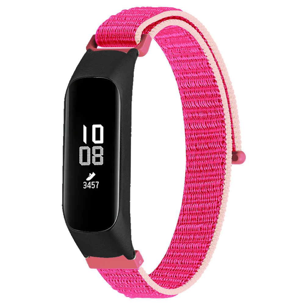 Correa de nylon trenzado para Samsung Galaxy Fit 2 SM-R220, 20 colores, con cierre tipo velcro