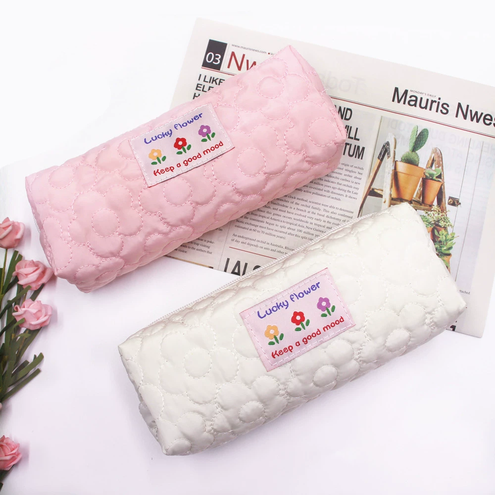 Brand pencil case, pillow, organizer bag, flowered