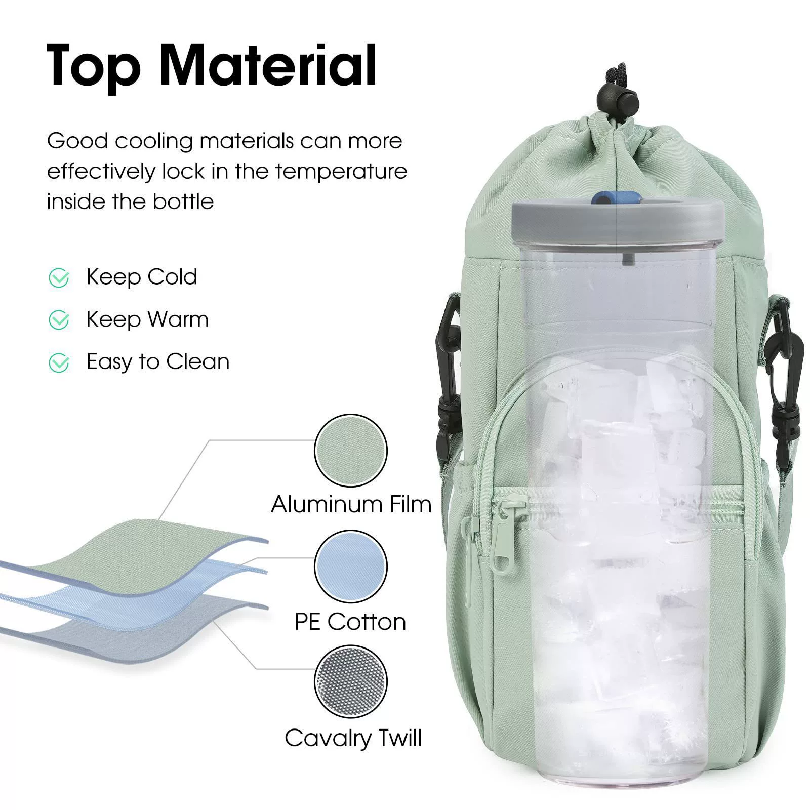 Glass, one-shoulder bag, shoulder bag, teapot, Amazon