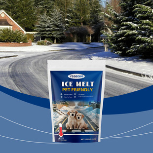 Yegbong Pet-Friendly Snow Melting Agent Concrete Floor Street Winter Snow Melting Ice Anti-Slip Cleaner