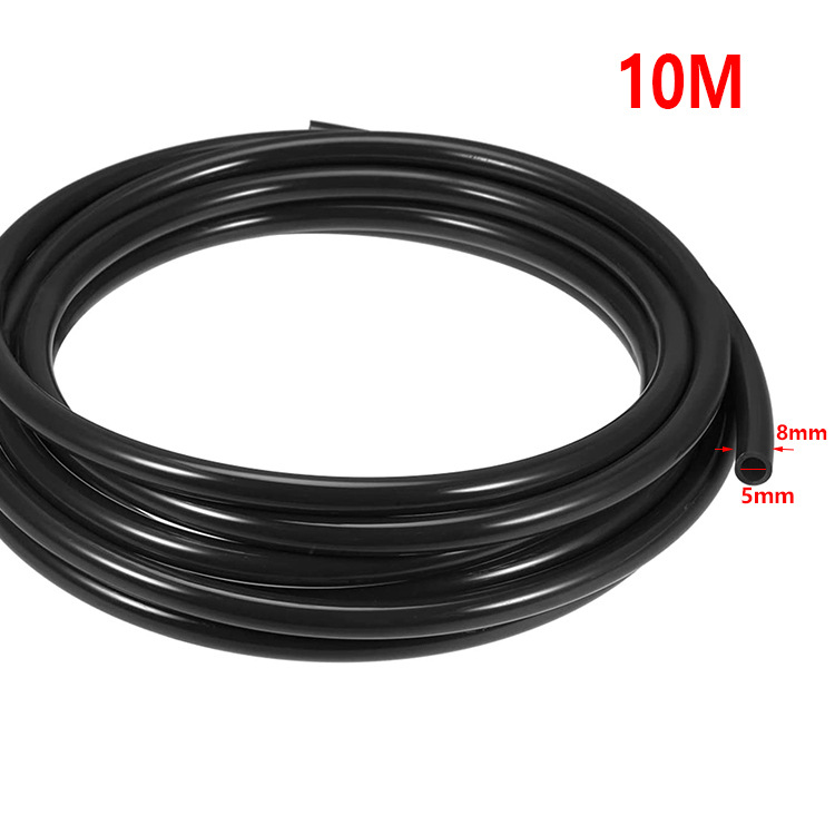 Accesorios de tubería de 8mm rociado cabezal de artefacto de riego de flores de pulverización de atomización conector de pulverización de tres vías de riego de pulverización de inserción rápida