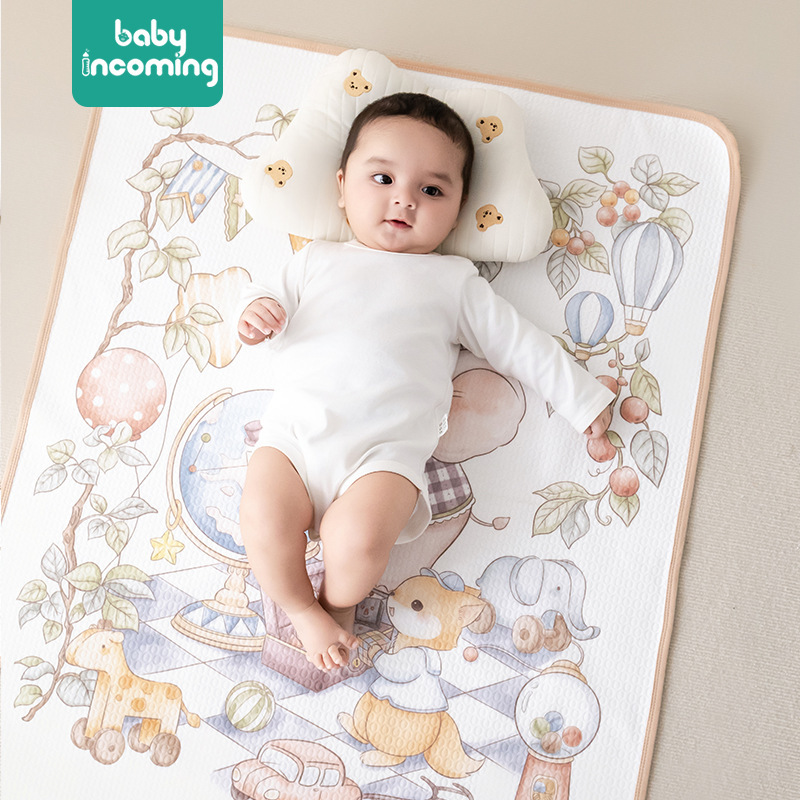 Baby Anti-urine Pad Class A Cotton Washable Menstrual Mattress Breathable Large-size Leak-proof Children's Diaphragm Pad