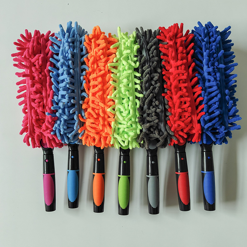 Extendable 4m Chenille Dust Duster Ceiling Fan Cleaning Ceiling Dust Brush Household Machine Washable Dust Duster