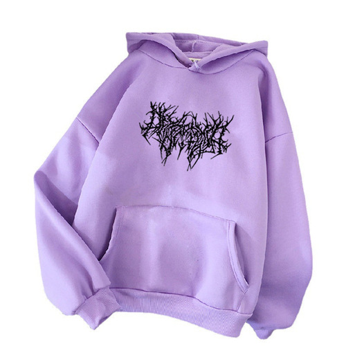  Southeast Asia Hooded Sweatshirt for Women - Autumn New Korean Style Loose Women's Top - Versatile and Simple Student Fleece-lined