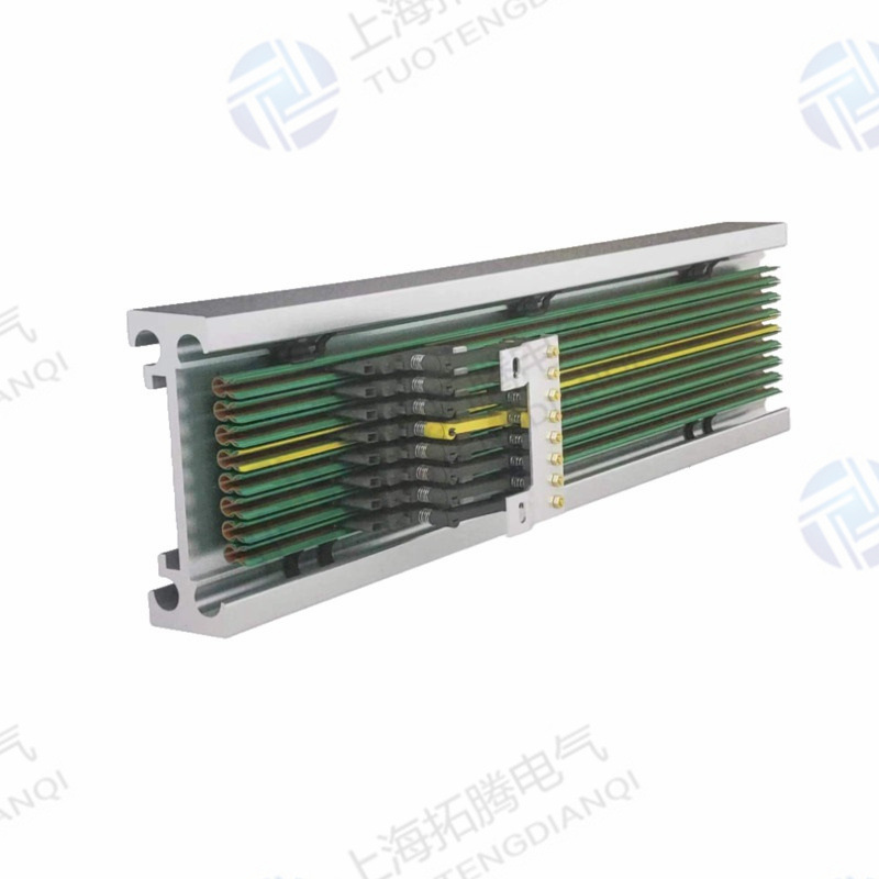 HXPnR-Ω单极组合式滑触线滑线导轨导电轨电源防触电滑轨铜质导轨