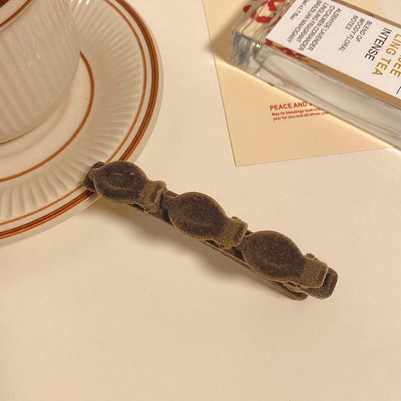 植绒编发夹女侧边夹子网红新款刘海编发神器头饰发饰品双层鸭嘴夹|undefined