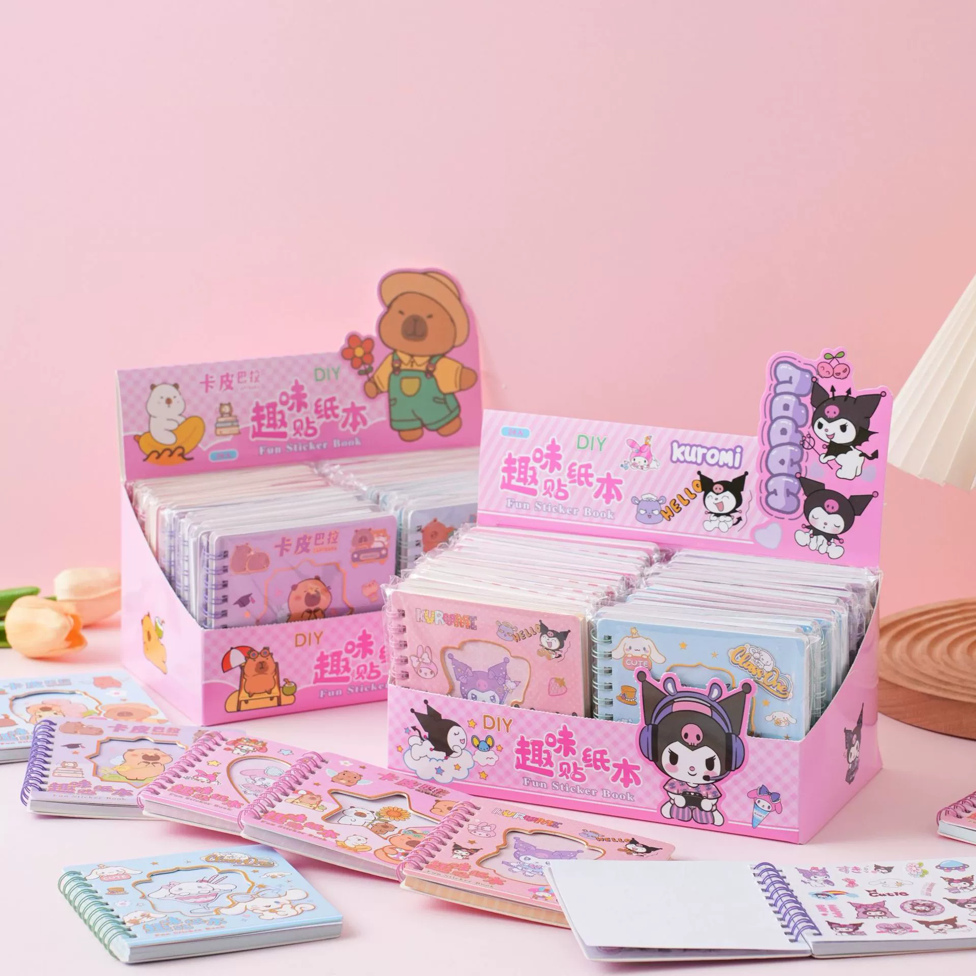 Новый забавный стикер Sanrio Kapibala, креативный, милый, для студенческого руководства, материал для наклеек, инструмент для катушки