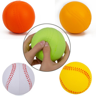 Полиуретановая бейсбольная бомбочка для ванны, полиуретановый софтбольный прыгучий мяч, игрушка для школьников