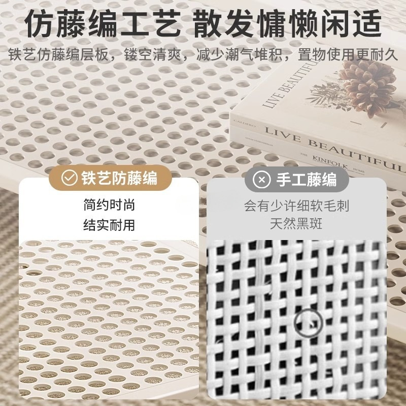 茶几客厅家用轻奢现代简约网红感小户型奶油风钢化玻璃茶几桌|undefined