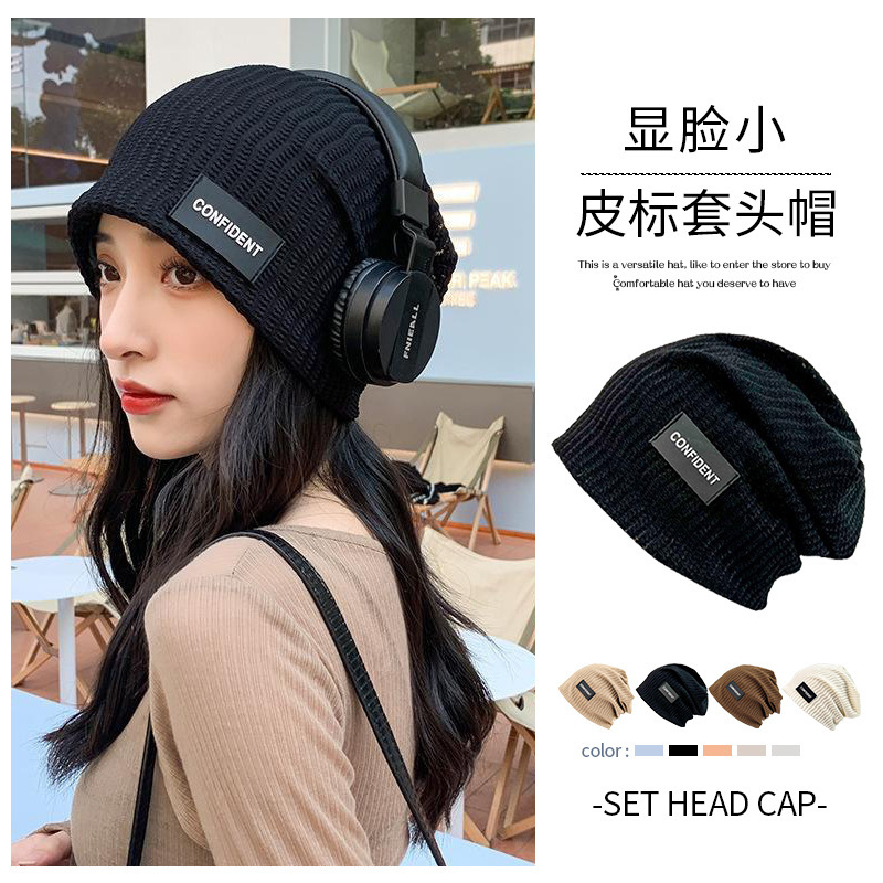 Japanese Style Texture Sense Heap Cap Children's Summer and Autumn Thin Cool Baotou Cap Men's Internet Red Pullover Moon Cap Cold Cap