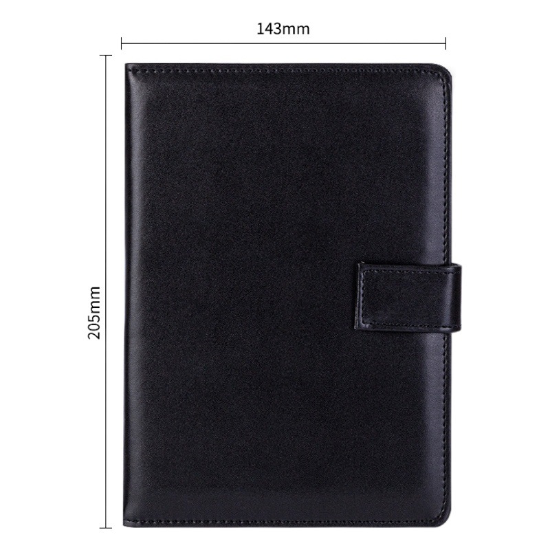 Deli 7942 Bloc de notas de cuero hebilla Bloc de notas de cuero 25k120 páginas