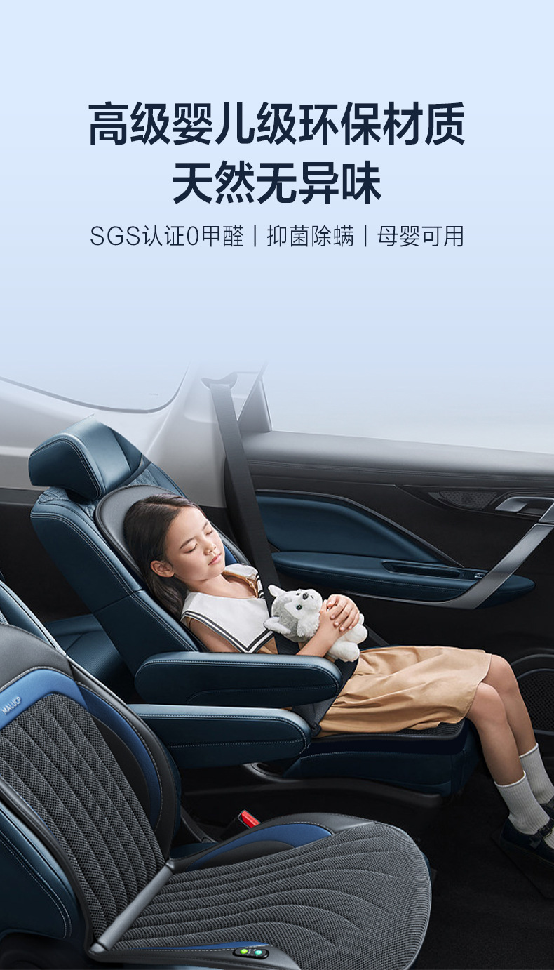 Semiconductor Refrigeration Summer Car Seat Ventilation Modification Breathable Cool Mat Air Conditioning Cushion Lumbar Integrated Car Cushion