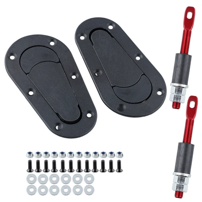 Car modification D1 hood lock Other Car Modifications - black-without-lock