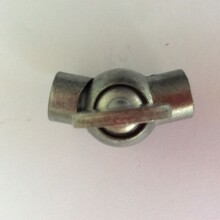 万向摇摆头台灯落地灯通接头连接头灯饰两个接头摇臂小两通摇头