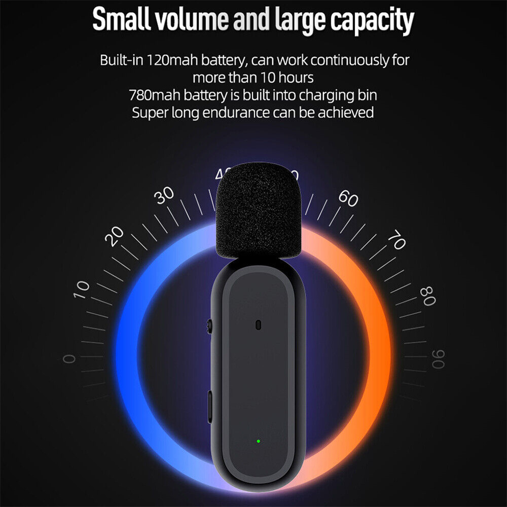 IPhone Mic K60 无线领夹麦克风