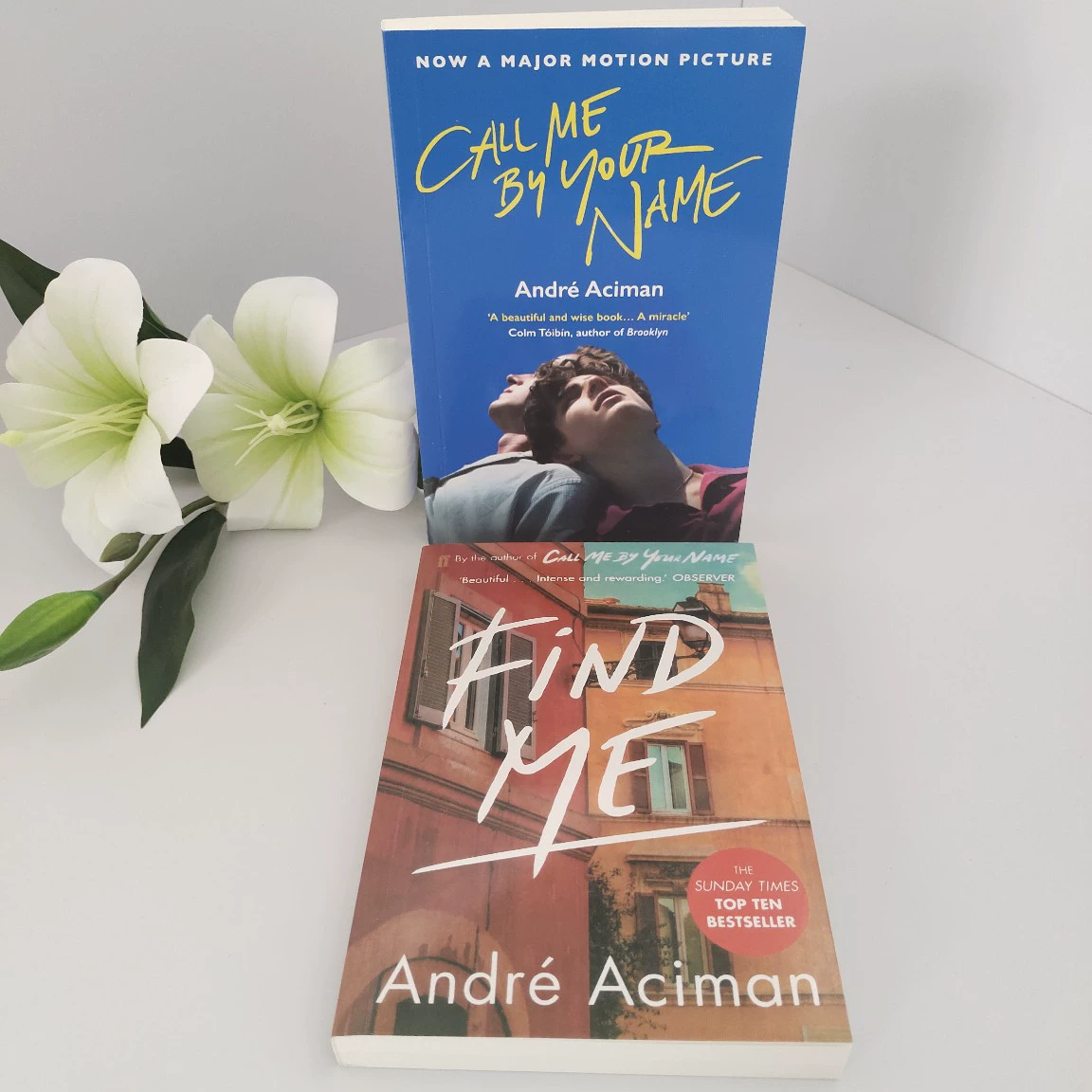 Книга André Aciman «Call Me by Your Name» и «Find Me», комплект в мягкой обложке, английские издания