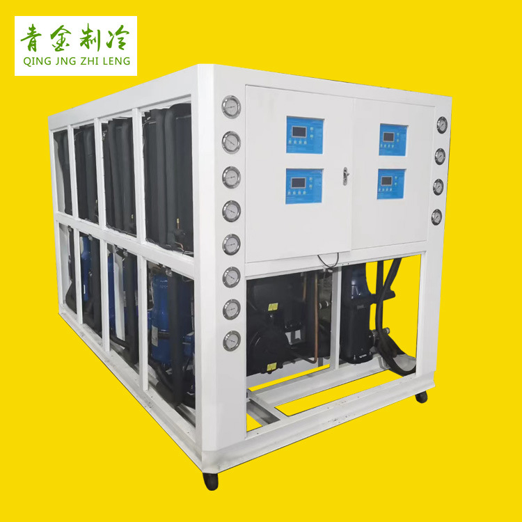 推荐三温控一体式冷水机 R485通讯协议冷水机 多温控水冷式冷水机