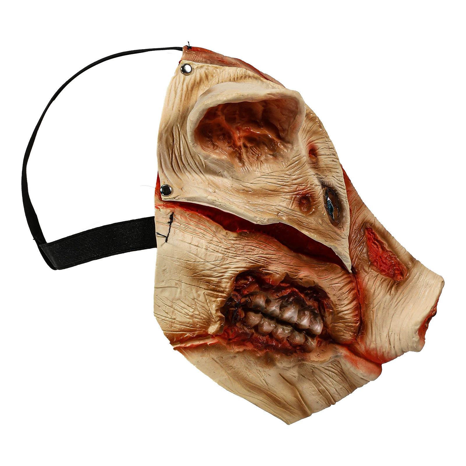 Хэллоуин латексная маска для глаз pig head mask иностранная торговля страшная маска животного дом-хаус вечеринка атрибуты