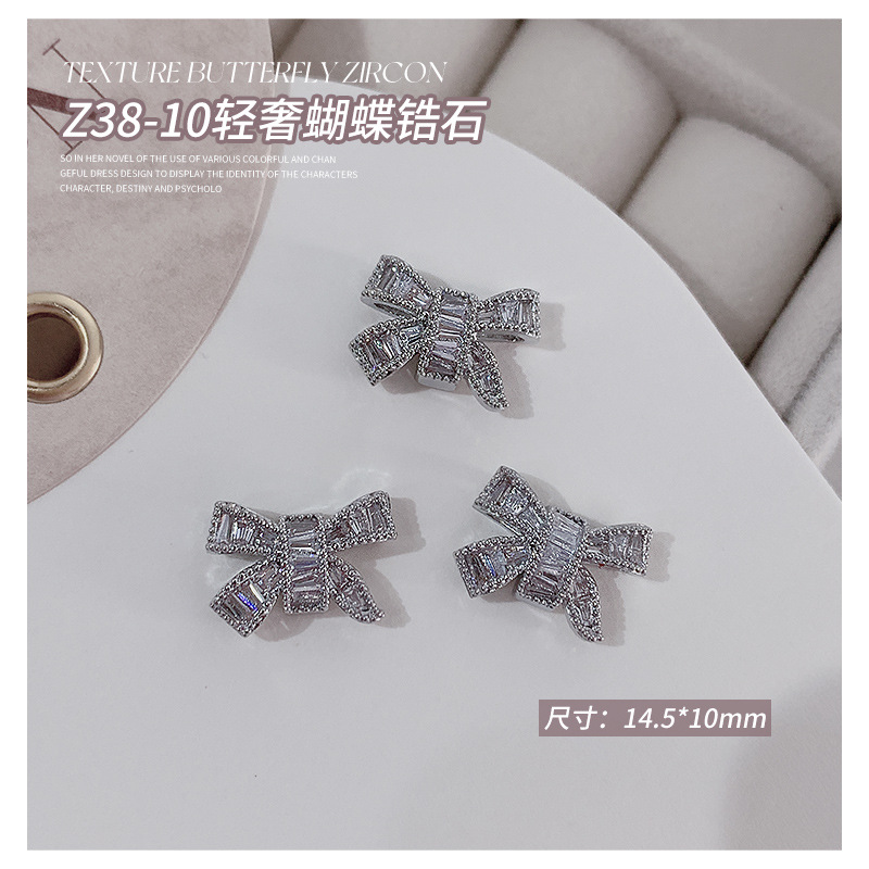 Z38-10 Luz de lujo mariposa ZIRCON