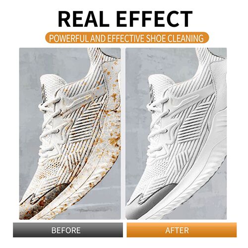 Shoe and Boot Oxygen Cleaning Liquid, White Shoes Soaking, Stain and Yellowing Remover, Shoe Cleaning Agent, Stubborn Stain Cleaner