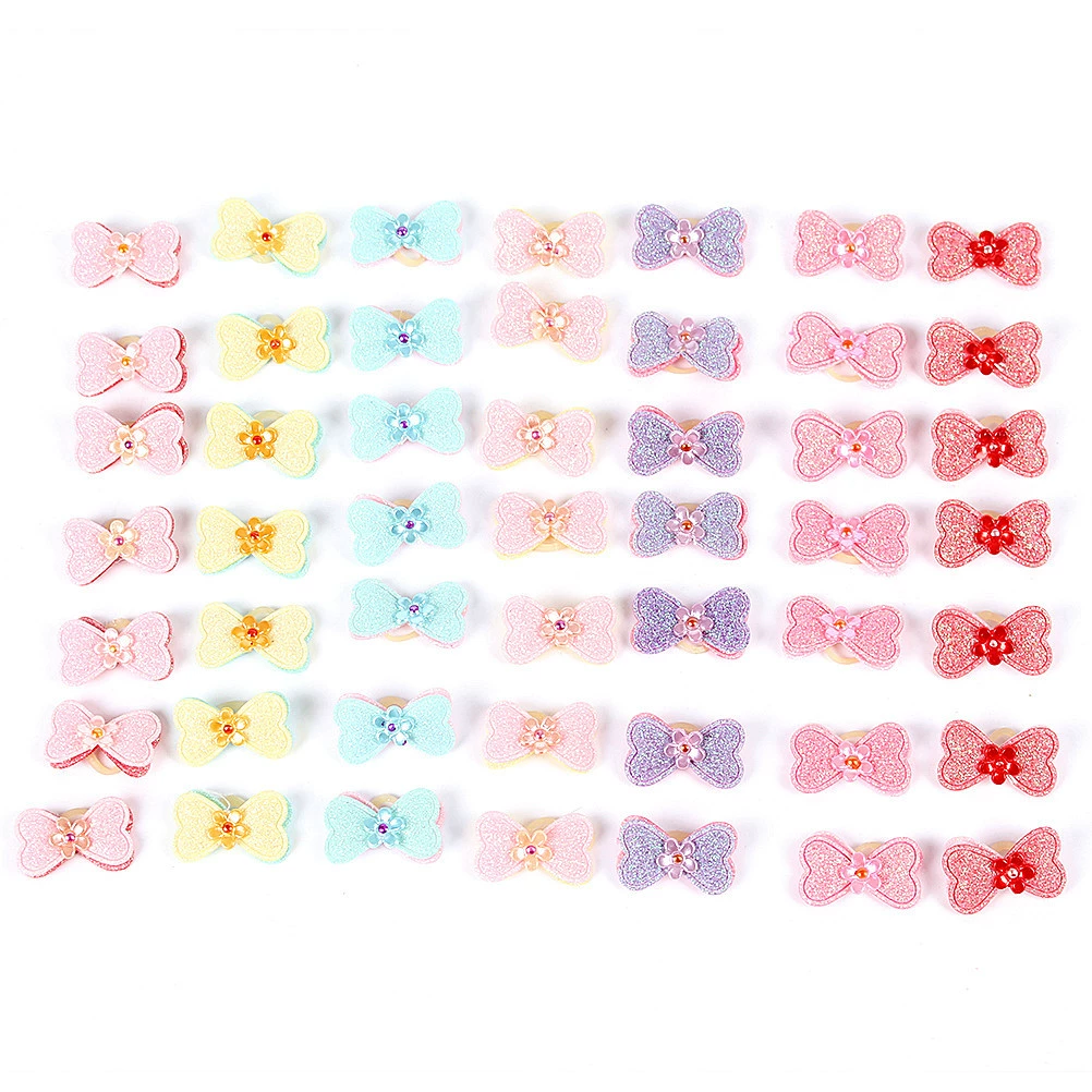 Головной убор для домашних животных цветочный бант аксессуары для щенков Корона резинка головной убор цветочные аксессуары