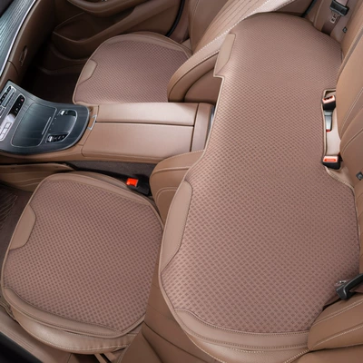 the Manufacturer – Four Seasons Pad - chestnut-brown-3-piece-cushion-set-breathable-ice-silk-clean-labelno-logo