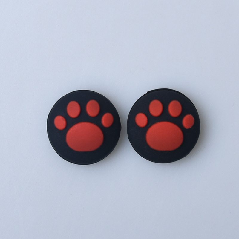 Joycon Rocker Cap interruptor garra de gato tapa de la manija izquierda y derecha Lite garra de gato de silicona protector Rocker cap