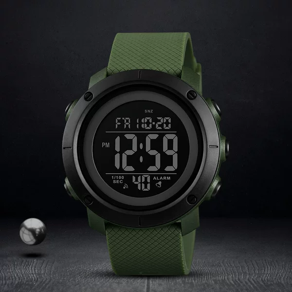 Momentum Countdown Male Student Electronic Watch Factory Direct Sales Men's Multifunctional Dual Display Sports Watch
