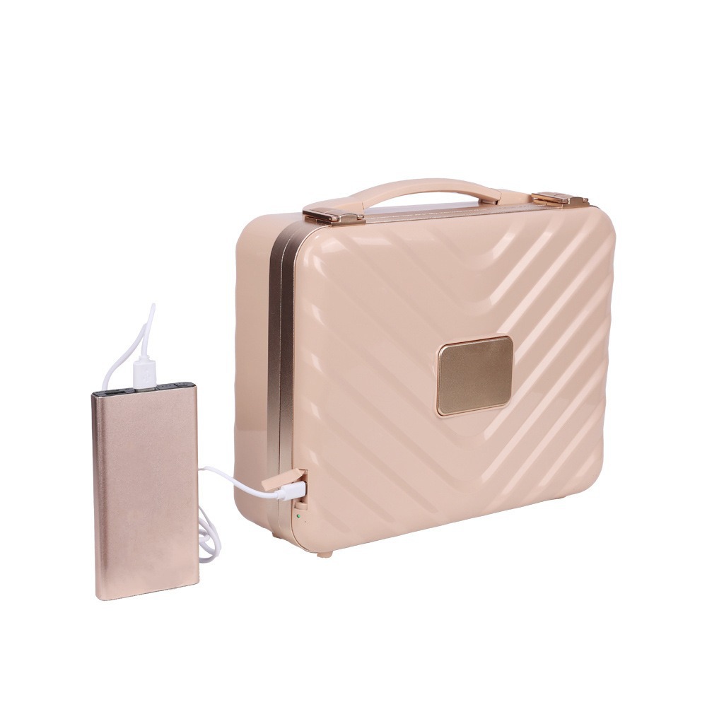 OBOX caja de maquillaje portátil de alto valor caja de regalo combinación de maleta de uñas de tatuaje caja de almacenamiento de talón multifuncional
