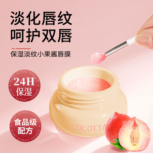 Anti-dry sleep lip film desalination lip black moisturizing pale lip film cream lipstick base makeup wholesale