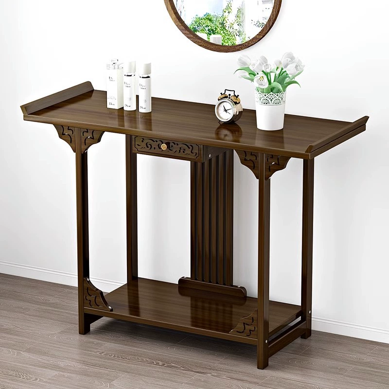 Бог богатства предлагает стол с ароматом из цельного дерева