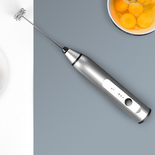 Agitador de leche, barra de agitación eléctrica, batidor de café, batidor de leche, batidor de crema, batidor de leche, batidor de mano