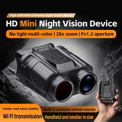 D13 Mini handheld 4K Infrared Colorful Night Vision glasses video camera animal Sounds go hunting camera