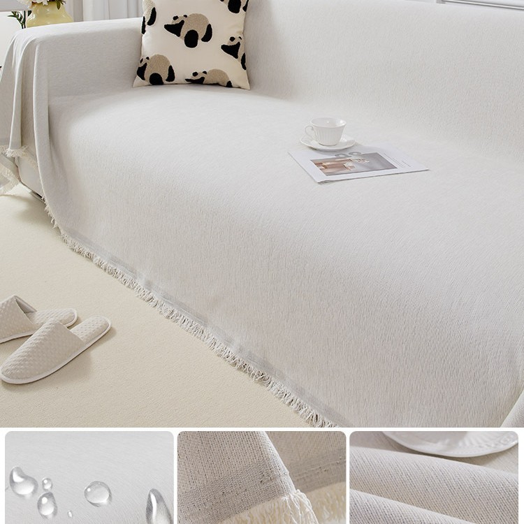 2023 nueva espiga sofá toalla cubierta de tela sofá cojín cuatro estaciones universal de alto grado cubierta completa doble cubierta manta