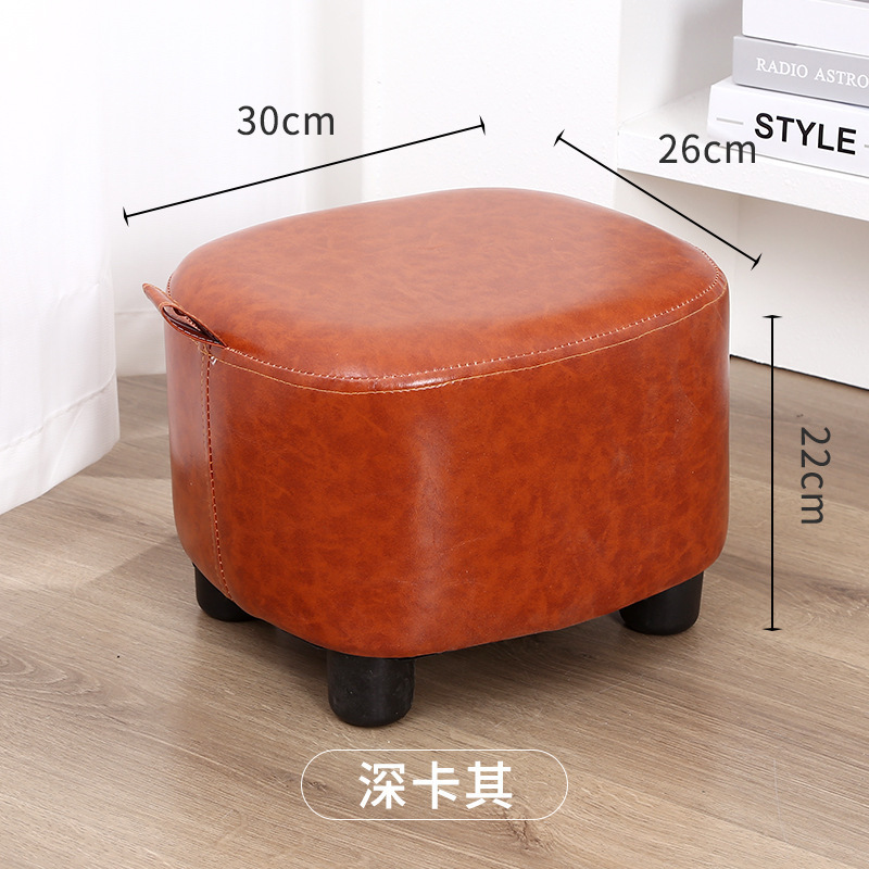 跨境矮凳厂家批发小凳子家用换鞋凳客厅柔软小板凳可印logo礼品凳|undefined
