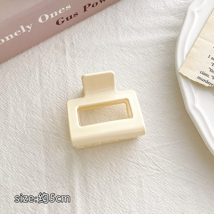 Internet celebridad clip de metal grande clip de tiburón japonés y coreano elegante temperamento espalda Cabeza pelo agarre de alto grado horquilla tocado