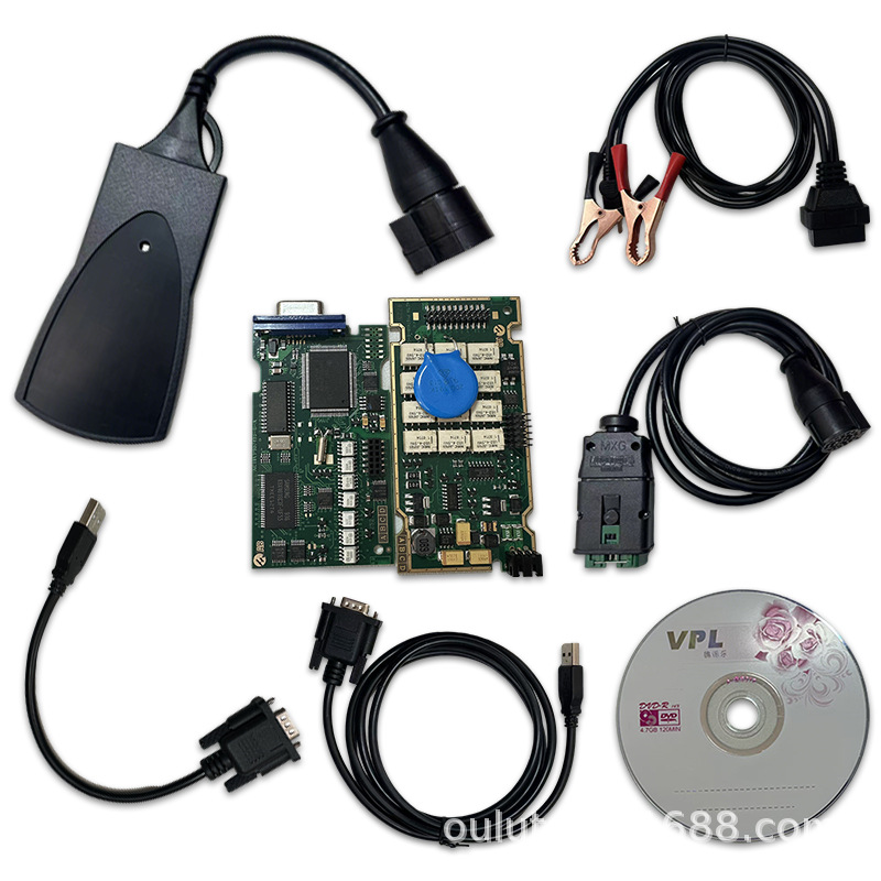 Escáner de Diagnóstico Automotriz Lexia3 PP2000 7.83/9.85, Chip Completo, para Vehículos Peugeot