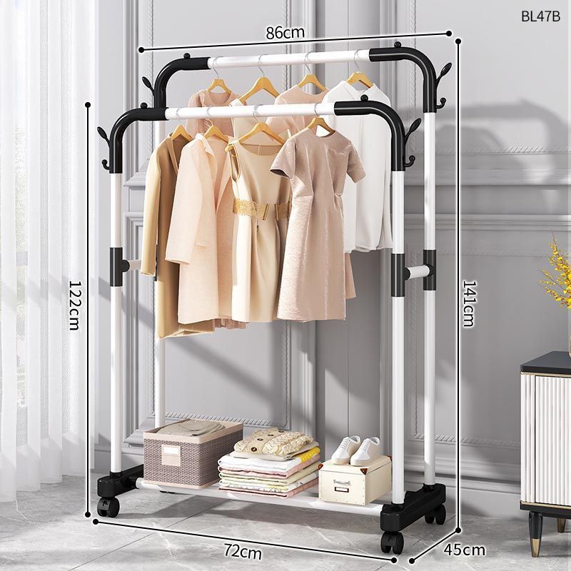 더블 폴 아치 브릿지 플랫 바닥 80-화이트 플러스 휠