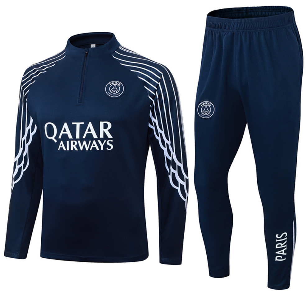 Traje de entrenamiento de fútbol de París Arsenal Chelsea West Ham United Inter Atlético de Madrid Traje de manga larga de Argelia image 13