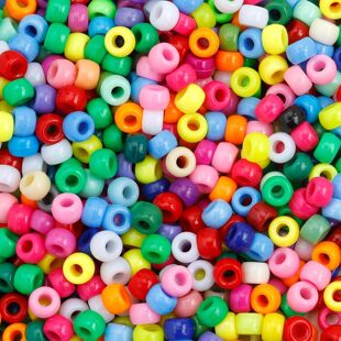 Pony beadsС�R���K�p���Ͱ�錍ɫ��P�鴮��diy�����Ʒ���