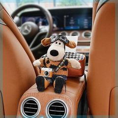 車の中の紙の引き出しの箱のティッシュの箱の自動車の装飾品のシートの中間の置物の高級感の吊り下げ式の車