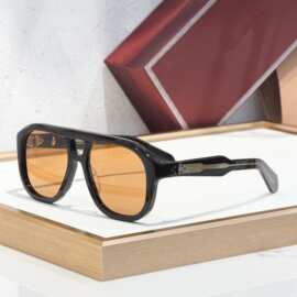 sunglasses JASPER时尚手工板材太阳镜男女休闲百搭平光镜欧美潮