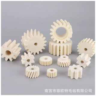 厂家定制毛毡齿轮 毛毡润滑齿轮润滑高密度机械吸油毛毡齿轮