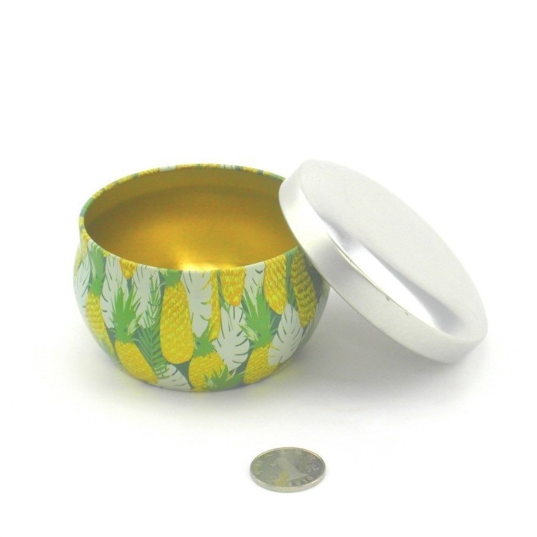 热销蜡烛马口铁盒  生产圆形大肚罐糖果罐   爆款金属包装盒